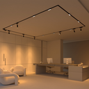 Ver imagem 2 de Spot Fixo Nordecor Kay Loz 6563 para Trilho Magnético Led 5w 3000k Preto 48v