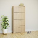 Ver imagem 1 de Sapateira Compacta Canela 4 Portas 148cm X 25cm X 68.5 Cm