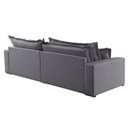 Ver mais imagens de Sofá Cama Áustria 3 Lugares Retrátil Reclinável 230cm Veludo