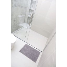 Tapete Joy para Banheiro 40cm X 60cm Cinza Kapazi - 5