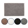 Tapete Joy para Banheiro 40cm X 60cm Cinza Kapazi - 1
