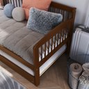 Ver imagem 7 de Sofá Cama e Cama Auxiliar Andover de Madeira Maciça com Lastro