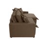 Sofá Cama Áustria 3 Lugares Retrátil Reclinável 230cm Veludo - 7