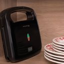 Ver imagem 7 de Sanduicheira Grill Elétrica Antiaderente Black & Decker - 110v