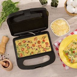 Sanduicheira Grill Elétrica Antiaderente Black & Decker - 110v - 4