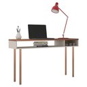 Ver imagem 2 de Mesa Para Computador Escrivaninha Marrom Multi Caemmun