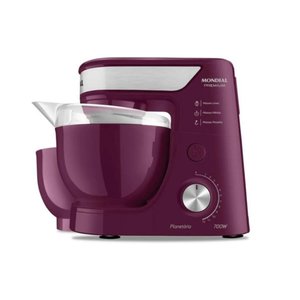 Batedeira com Pedestal Mondial Premium 700w Bp-01p Marsala
