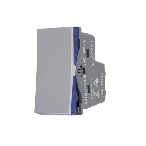 Interruptor Intermediario 10a 250v Cinza 612007cz Pial Plus +
