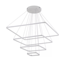 Ver imagem 1 de Pendente Inverse 4 Módulos Bronze 80cm Led 120w 3000k Bivolt com Cabo de 4,7 Metros