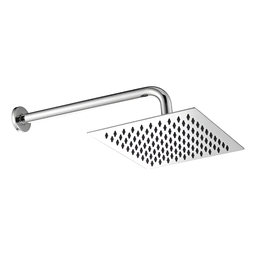 Chuveiro Ducha Solar Gás Fria Area Externa Piscina Quinta Slim Quadrado 15x15 - 1