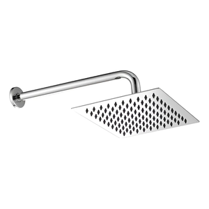Chuveiro Ducha Solar Gás Fria Area Externa Piscina Quinta Slim Quadrado 15x15