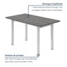 Mesa para Sala de Jantar Tampo Granito 140x75cm - 4
