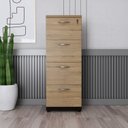 Ver imagem 4 de Gaveteiro Arquivo para Pasta 4 Gavetas com Chave