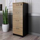 Ver imagem 1 de Gaveteiro Arquivo para Pasta 4 Gavetas com Chave