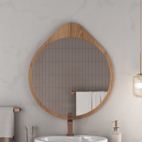 Espelho para Banheiro Gota - Fabribam