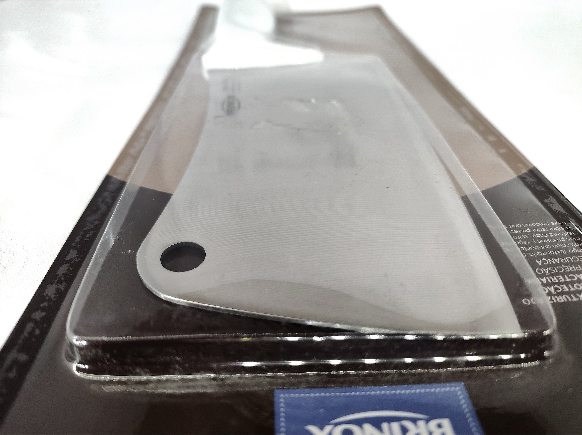 Cutelo Profissional Brinox para Cortar Carne Ossos Tudo 6" - 8