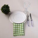 Ver imagem 5 de Kit 2 Guardanapos de Tecido Estampado Allegra 2 Peças 35cm X 35cm 100% Poliéster - Xadrez