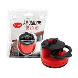 Amolador Afiador de Facas com Ventosa [Vermelho] - 3