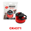 Ver imagem 1 de Amolador Afiador de Facas com Ventosa [Vermelho]