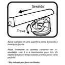 Ver imagem 5 de Amolador Afiador de Facas com Ventosa [Vermelho]