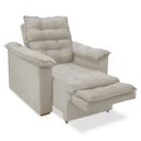 Ver imagem 4 de Poltrona do Papai Confortável Reclinável e Retrátil:bege