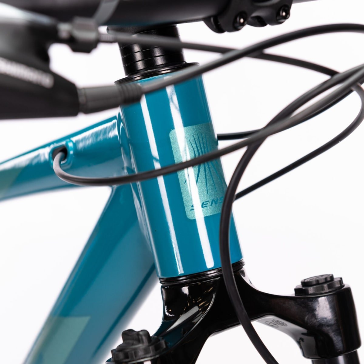 Bicicleta Mtb Sense Fun Comp 2023 Freio Hidráulico 2x8 Vel.:Azul/Preto/17/Unissex - 5