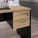 Ver imagem 1 de Gaveteiro Suspenso para Escritório 2 Gavetas com Chave