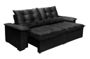 Ver imagem 2 de Sofá Retrátil e Reclinável Aspen 2.30m Super Pillow - Preto