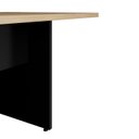 Ver imagem 5 de Mesa Reunião 6 Lugares Pé Painel Yescasa Marrom/Amadeirado/Preto