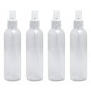 Ver imagem 1 de 4 Frasco Spray Borrifador 250ml Cilíndrico Alto C/ Tampa