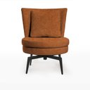 Ver imagem 4 de Poltrona para Sala de Estar Lynn Giratória