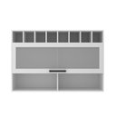 Ver imagem 3 de Armário Aéreo de Cozinha 120cm 1 Porta Basculante C/vidro 100% Mdf Phoenix Móvel na Caixa