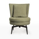 Ver imagem 4 de Poltrona Lynn Giratória 82cm X 65cm X 67cm