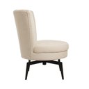 Ver imagem 5 de Poltrona Flor Giratória 82cm 67cm X 65cm Branco Natural