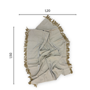 Ver imagem 3 de Manta Decorativa Versátil  São João Naturalle 100% Algodão 120cm X 150cm