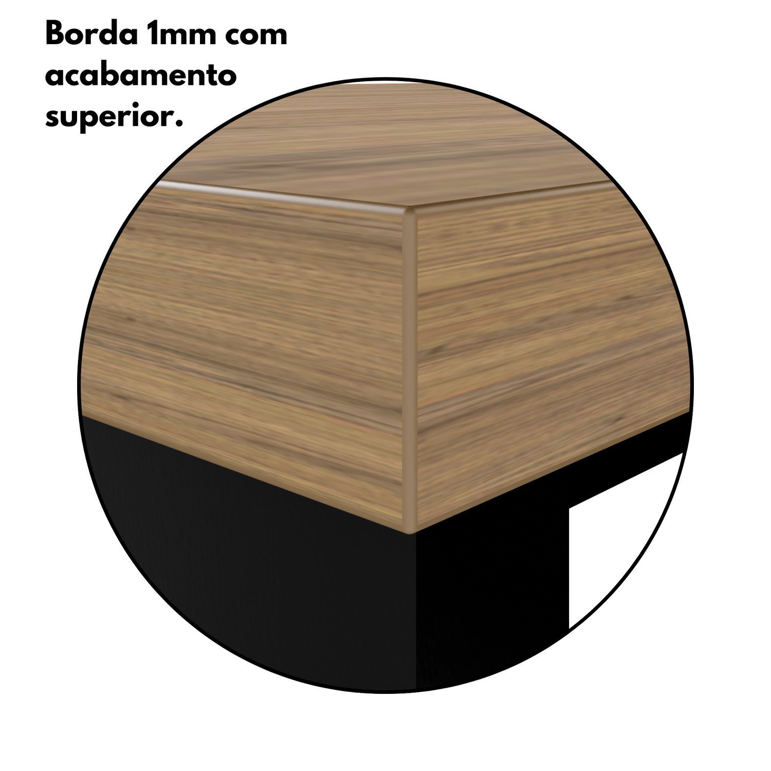 Mesa para Escritório Diretor em L Dinâmica com Armário Lateral Pé Metálico - 10