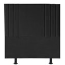 Ver imagem 1 de Cabeceira Cama Box Solteiro King Estofada Grécia 100 Cm Suede:preto