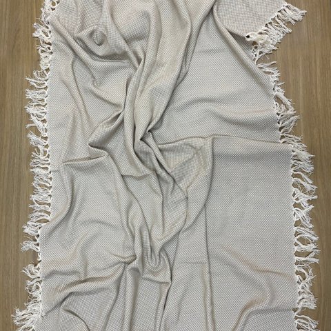 Manta para Sofá 001486/ 5699 100% Algodão 1,20 X 1,50 Naturalle São João