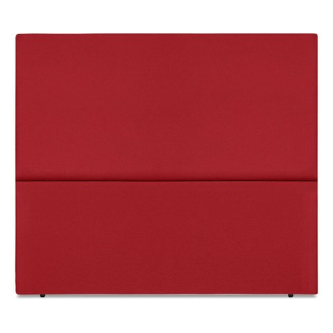 Cabeceira Cama Box Organica Casal 140cm Luna Suede C/frame Vermelho