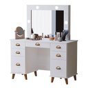 Ver imagem 1 de Penteadeira Camarim New Seul Branco - Luapa