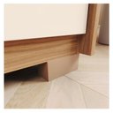 Ver imagem 6 de Guarda Roupa Casal Norton 6 Portas Nature Off White - Henn