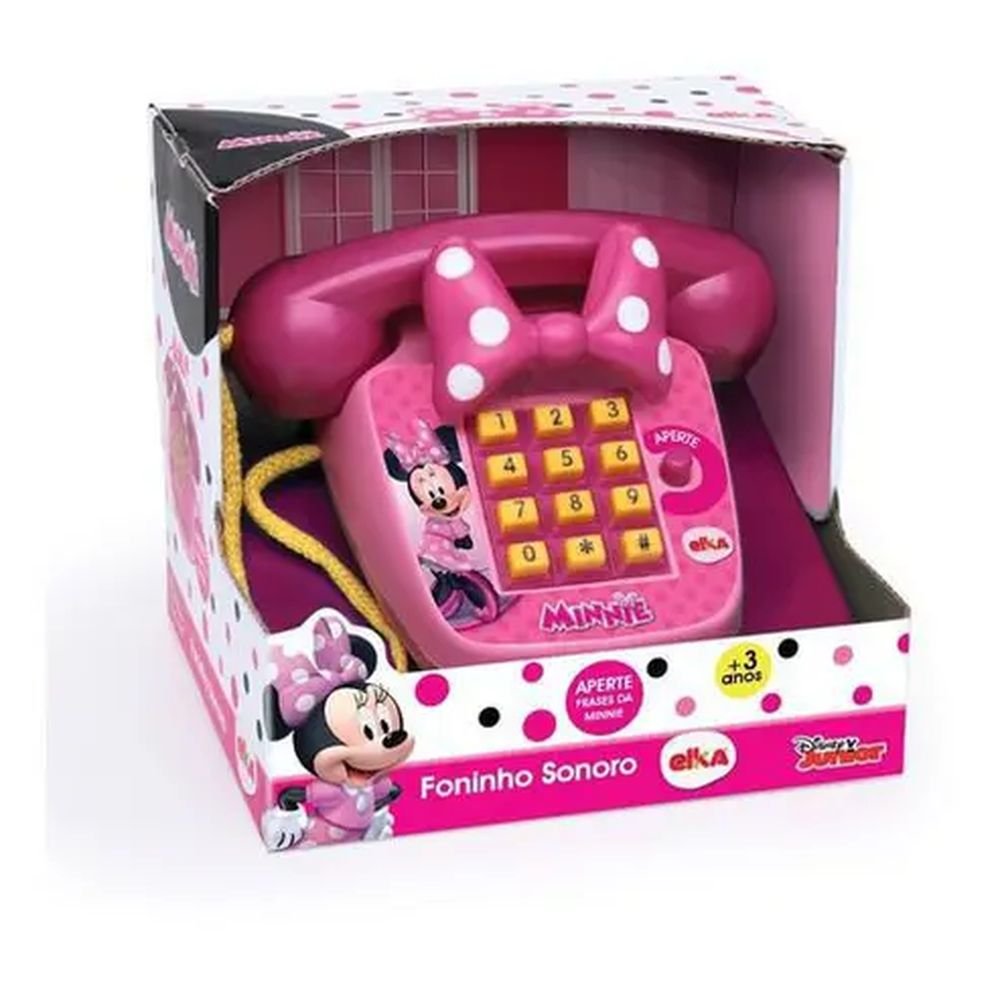 Telefone Sonoro Minnie 1061 - Elka - 1