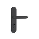 Ver imagem 1 de Fechadura stam 804/11 espelho. Preto fosco ex. (externo).