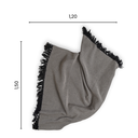 Ver imagem 3 de Manta Decorativa  Versátil  100% Algodão 1,20 X 1,50 Naturalle São João