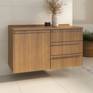 Balcão para Cozinha Fit 120cm com Tampo