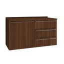 Ver imagem 3 de Balcão para Cozinha Fit 120cm com Tampo Yescasa Marrom/Oliva