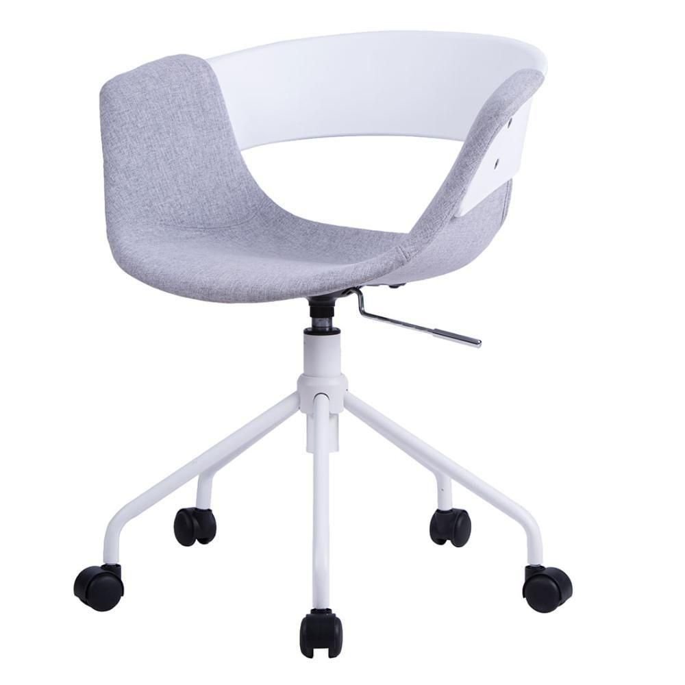 Cadeira Turim Nicole Anm6711s Anima Office em Polipropileno Branco ...