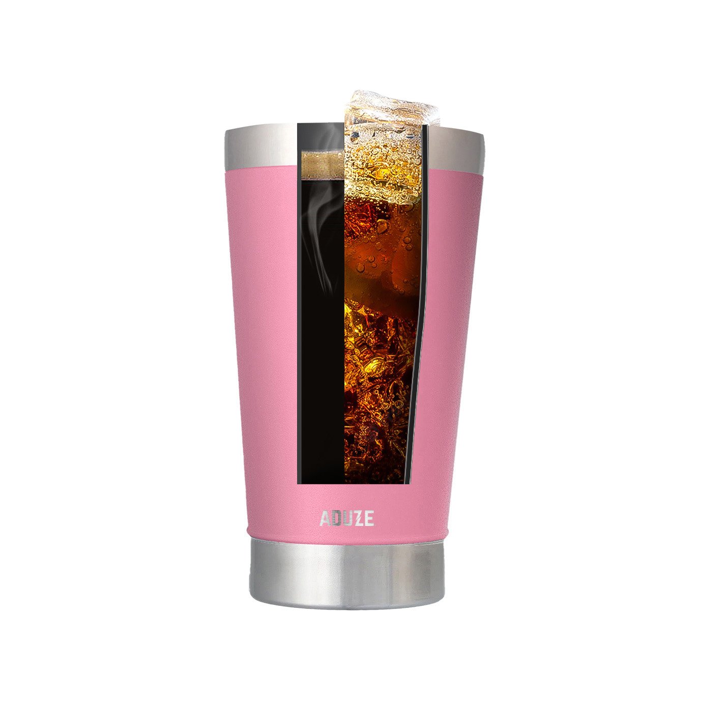 Copo Térmico Aduze V4 Dentista 500ml - Rosa - 4