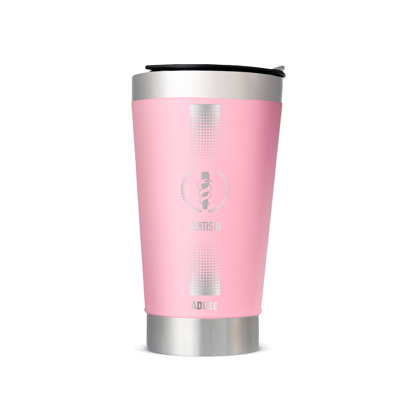 Copo Térmico Aduze V4 Dentista 500ml - Rosa - 1