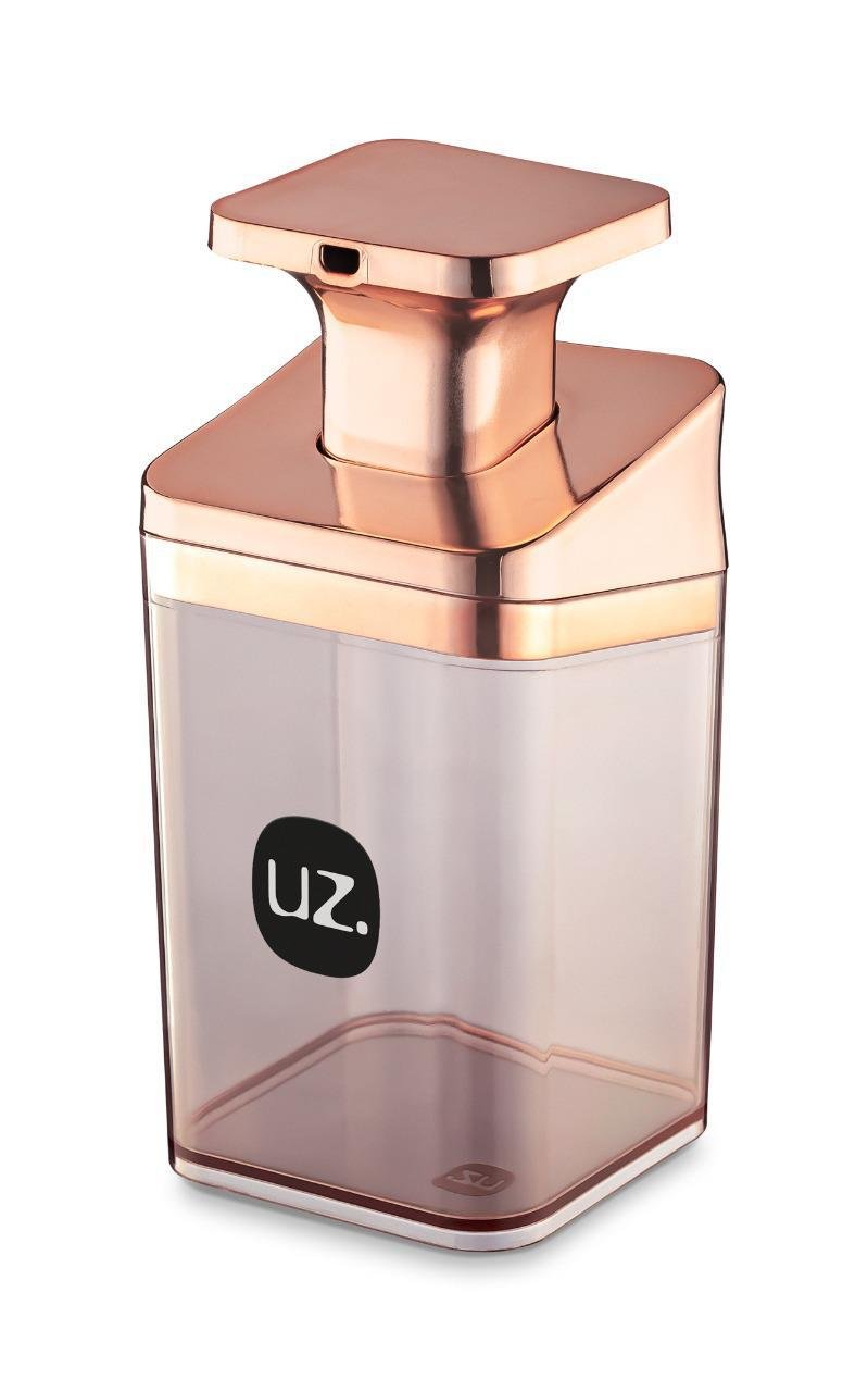 Kit para Pia de Banheiro 4 Peças Rose Gold Slim Uz Rosa - 2